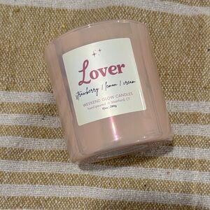 weekendglow Taylor Swift inspired Lover candle